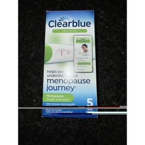 Clearblue Menopause Stage Indicator - 5 Test Sticks Exp 2026 New!